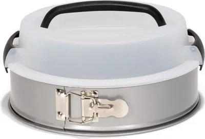 Image de Patisse moule a charniere avec couvercle 24cm Silver-top P03686