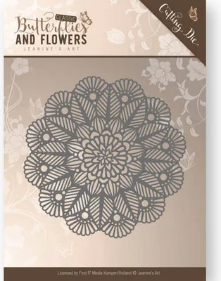 Produktbild von Stanzschablone - Jeanines Art - Butterflies and Flowers - Blüte
