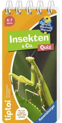 Obrázek produktu pro tiptoi® Wieso? Weshalb? Warum? Quiz - Insekten & Co.