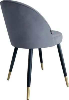 Obrázek produktu pro TANEW BL VELVET GOLD tmavě šedá židle