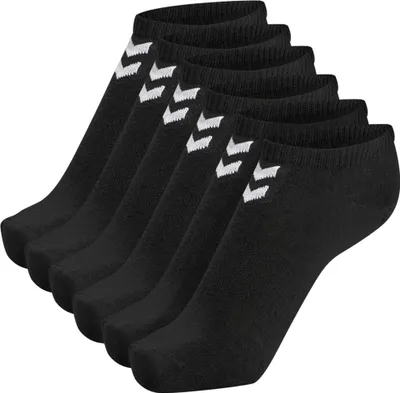 Produktbild von 6er Pack hummel hmlCHEVRON Sneakersocken Uni black 41-45