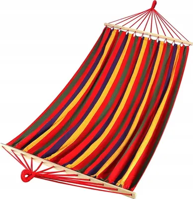 Produktbild von ZOLTA Geflochtene Einzelhängematte - Hängematte Erholung  für Garten, Balkon, Wohnzimmer -  Hängematte  bis zu 150 kg -  Hängeschaukel - Gartenzubehör - Camping Zubehör  Gelb  200x80cm