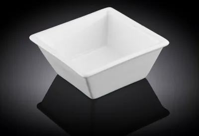 Zdjęcie produktu dla Kwadratowy talerz porcelanowy Wilmax, 11 x 11 cm, 250 ml, WL-992387/A