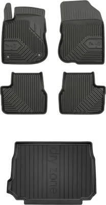 Produktbild von FROGUM Gummimatten Auto Fußmatten + Kofferraummatte für Peugeot 2008 I 2013-2019