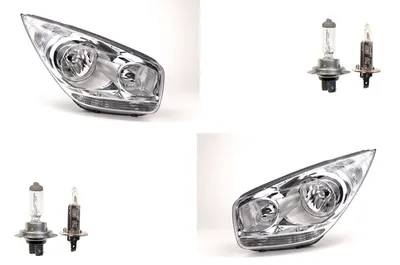 Obrázok produktu pre Johns, Halogenové sv?tlomety pasuje do Kia Venga YN 02/10- se sadou H7 H1 Vlevo vpravo