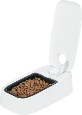 Produktbild von TRIXIE Futterautomat TX1 - weiß - 0,3 l/13 × 7 × 24 cm