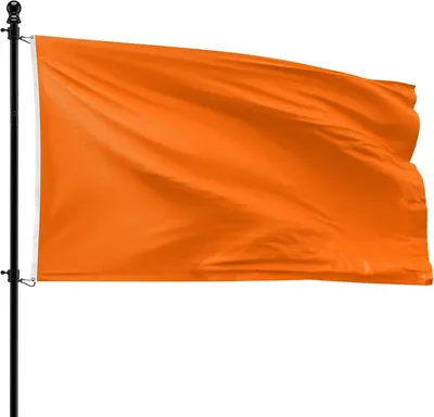 Produktbild von Flagge Orange, 90 x 150 cm, Polyester, für die Fahnenstange
