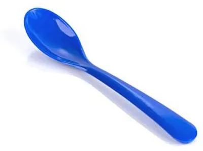 Produktbild von Famanu Eierlöffel und Kinderlöffel Set von 6 - Blau