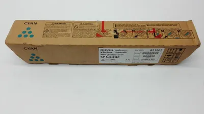 Imagen del producto de Tóner RICOH 821207 para SPC430DN, color cian