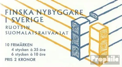 Produktbild von Briefmarken Schweden 1967 Mi MH16 (kompl.Ausg.) gestempelt Finn. Ansiedler