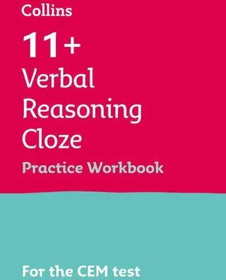 Produktbild von 11+ Verbal Reasoning Cloze Practice Workbook