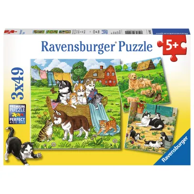 Produktbild von Süße Katzen und Hunde Ravensburger 08002