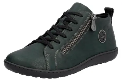 Zdjęcie produktu dla Niskie sznurowane buty Rieker w kolorze zielonym, rozmiar 42