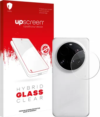 Produktbild von upscreen Schutzglas für Xiaomi 15 Ultra (NUR Kameraschutz) Schutzfolie Panzer Folie Glas Display Schutz klar