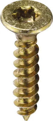 Produktbild von HSI Spanplattenschrauben, Tordrive, Eisen, chromatiert, 4,0x 30 mm, 200 STK