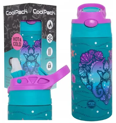 Produktbild von Trinkflasche, Thermosflasche, 350 Ml, Für Die Schule, Für Kinder, Coolpack Für Kinder