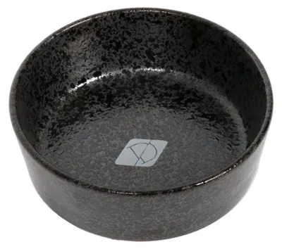 Image de D&D Trendy Jasper bol à points noirs - 16 cm