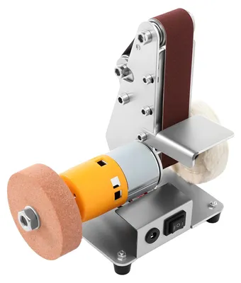 Produktbild von Boden-Schleifmaschine, einstellbare Geschwindigkeit, langlebiger Edelstahl, Silber