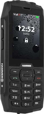 Obrázek produktu pro myPhone HAMMER 4, Na výšku, Dual SIM, 7,11 cm (2.8"), 2 MP, 2000 mAh, Černá