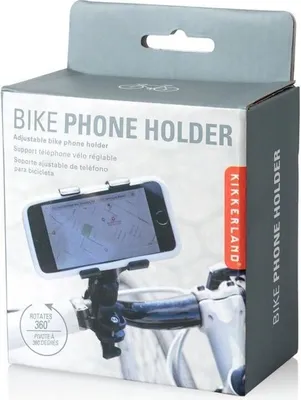 Produktbild von Kikkerland Handyhalter Fahrrad Schwarz