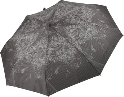 Produktbild von Damenschirm Regenschirm Auf-Zu-Automatik Pierre Cardin Taschenschirm Mini Grau