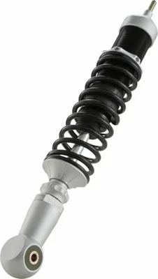 Produktbild von SIP PERFORMANCE Hinterstoßdämpfer aus anodisiertem silbernem Aluminium mit schwarzer Feder