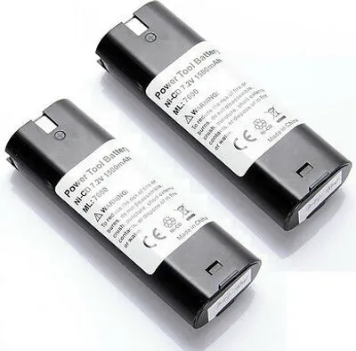 Image de 2 x 1500mAh 7,2V batterie pour MAKITA 7000 4071D 3700DW 4073D 192532-2 192695-4
