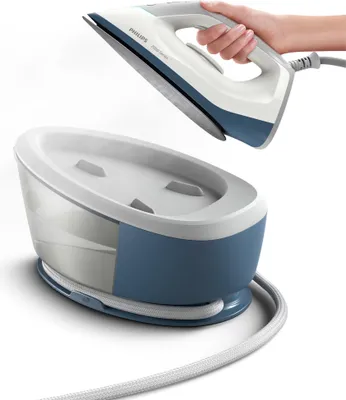Produktbild von Philips 2000 series PSG2000/20 Dampfbügelstation, 2400 W, 300 g/min, Keramik-Bügelsohle, 6 bar, 1,4 l, 130 g/min