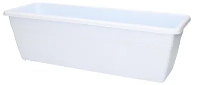 Produktbild von PlasticForte Pflanzgefas - blau - 50 x 17 x 15 cm