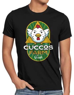 Produktbild von style3 Cuccos Farm Crest Herren T-Shirt