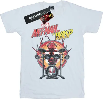 Immagine prodotto di Marvel - T-shirt "Drummer Ant" da uomo BI11288 (XXL) (bianco)
