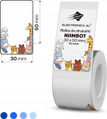 Produktbild von Selbstklebende Etiketten Thermosticker Niimbot B1 B4 B21 B21_Pro B3S B31 30x50