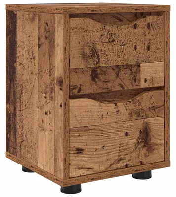 Imagen del producto de Mesa de Noche con cajón Madera Vieja 30,5 x 30 x 43 cm