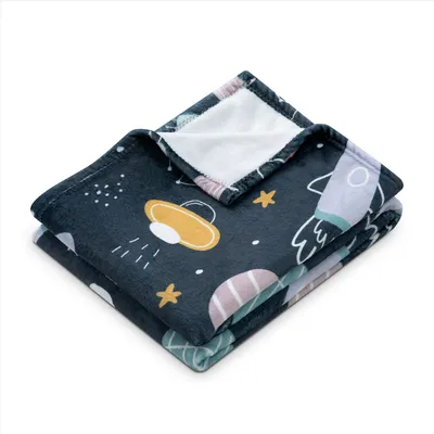 Produktbild von Kinderdecke 127x150cm Kuscheldecke Kinderzimmer Spielzimmer Weich Waschbar 127x150cm