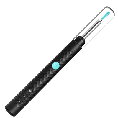 Produktbild von WiFi-Ohrreiniger 1080P,360° Weitwinkel-Ohrkamera,6 LED-Leuchten,wiederverwendbare Ohrlöffel,kompatibel mit iOS&Android,für Kinder,Erwachsene&Haustiere