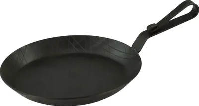 Produktbild von Servierpfanne aus Schmiedeeisen mit gebogenem Hakenstiel, Ø 20 cm 1 Stück