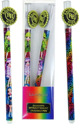 Obrázok produktu pre Rainbow High stierateľné pero 2 ks Astra