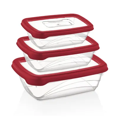 Obrázok produktu pre Herzberg 3 kusySaver Box Set červená