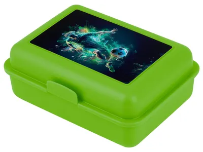 Produktbild von Baagl Brotdose Kinder Schule Lunchbox Jungen Snackbox - Football Player