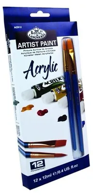 Zdjęcie produktu dla Zestaw farb akrylowych ARTIST Paint / 12 szt. x 12 ml