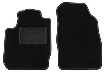 Image de Tapis de sol en moquette pour Ford StreetKa 2003-2006 (cabriolet) – jeu 4 pièces, noirs, sur mesure – Wielganizator LUX