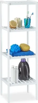 Immagine prodotto di Mensola da bagno in bambù bianco