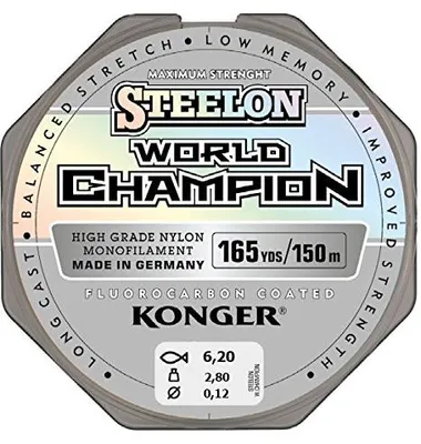 Imagen del producto de Hilo de fluorocarbono para pesca, monofilamento, de 0,12 mm de diámetro, 150 metros de longitud