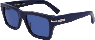 Produktbild von Ferragamo SF2033S Blue 53/20/145 Herren Sonnenbrillen