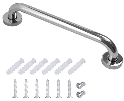 Produktbild von Haltegriff aus Edelstahl, Griff für Badezimmer, für Toilette, für Senioren/Behinderte/Kinder/Schwangere, 40 cm