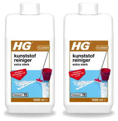 Produktbild von 2 x HG Kunststoff-Kraftreiniger Extra Stark - 1 L - Vorteilspackung - 2 Stücke