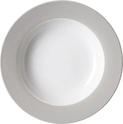 Zdjęcie produktu dla Flirt by R&B DOPPIO , Okrągły, Porcelana, Szary, 0,27 l, 22 cm, 30 mm