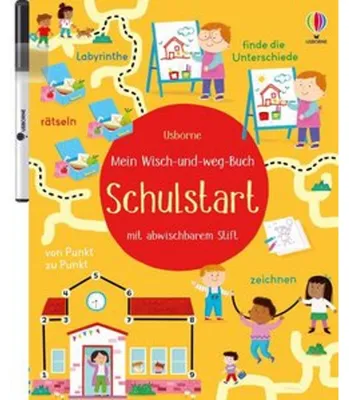 Produktbild von Mein Wisch-und-weg-Buch: Schulstart