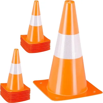 Produktbild von Pylone, 18 Stück, orange