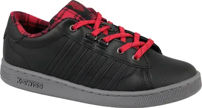 Produktbild von K-Swiss Hoke Plaid 85111-050, Sneaker, für Jungen, Schwarz, Größe: 35,5